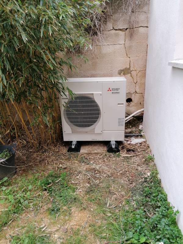 Groupe ventilateur extérieur pompe à chaleur Air/Eau PUHZ-SW75HAR5