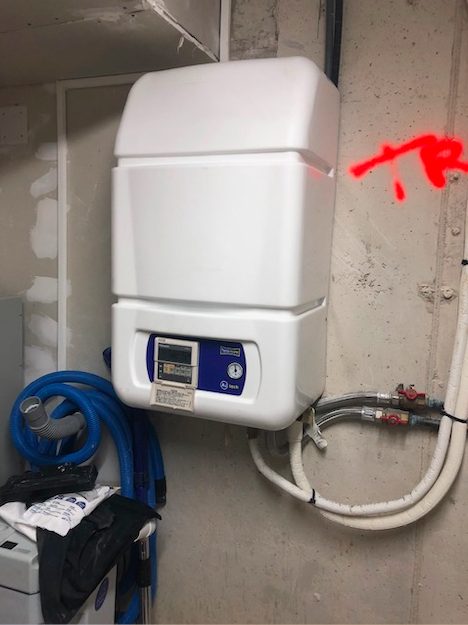 Pompe à chaleur AIR/EAU Bi-bloc AJTECH avec Télécommande DIAKIN