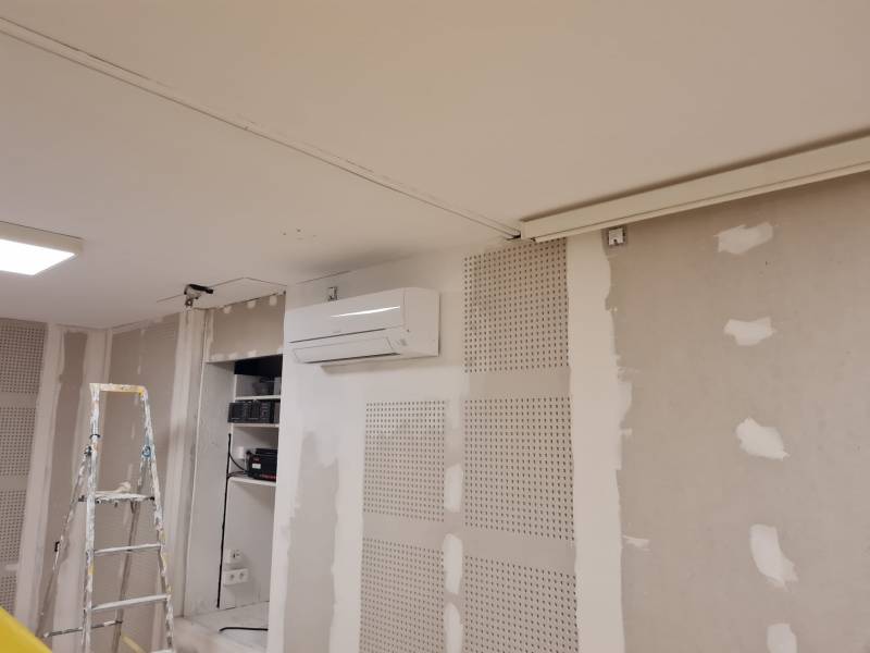 Climatisation réversble dans une pièce de 50 m² marseille mitsubishi electric