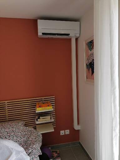 unité intérieure  chambre climatisation réversible Mitsubishi Electric 13012