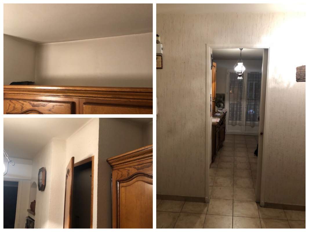 Photo avant installation sans unité intérieure et goulotte Rue Ferrari 13005 par Génération Confort