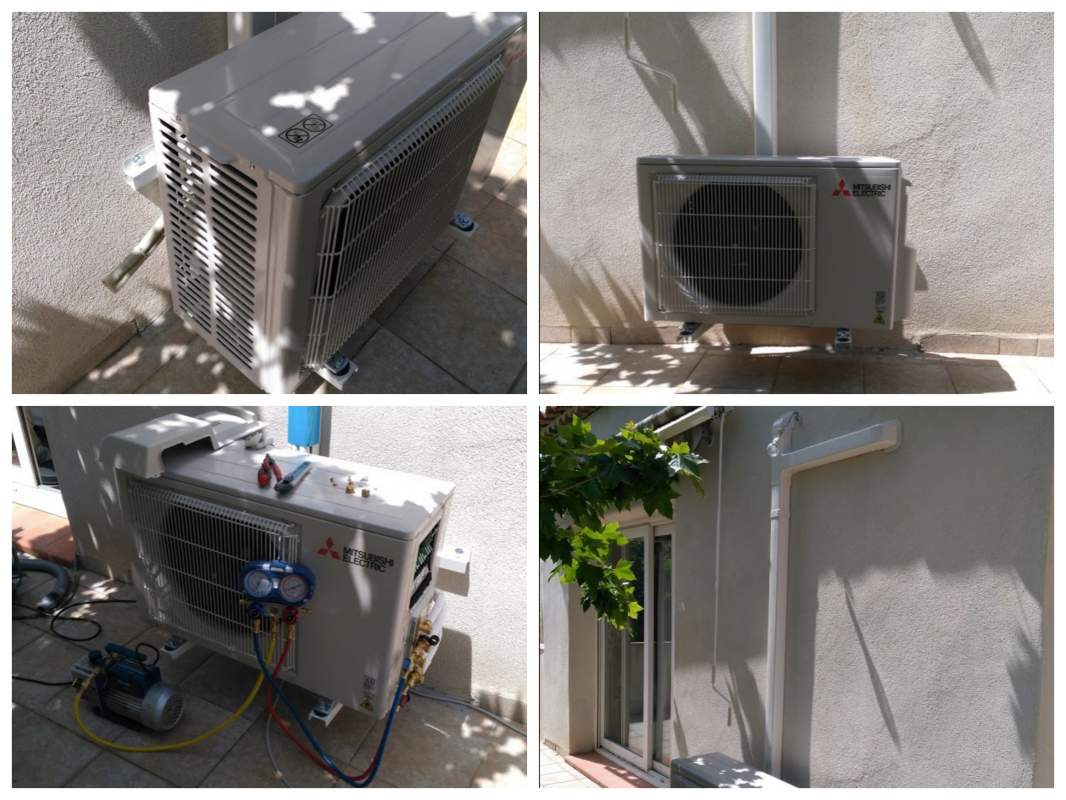 Groupe ventilateur extérieur MITSUBISHI ELECTRIC Bi-split gamme compact