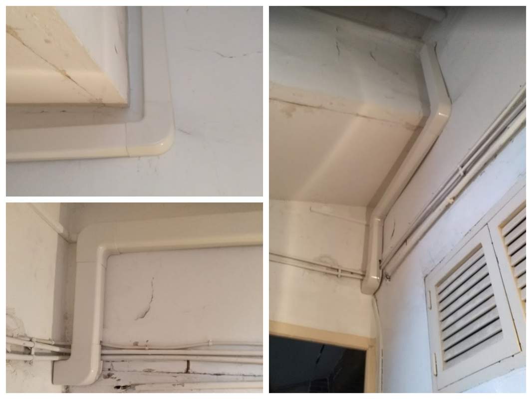 Goulotte situé à l'extérieur de l'appartement pour cacher les liaisons frigorifiques  13002 Marseille par Génération Confort