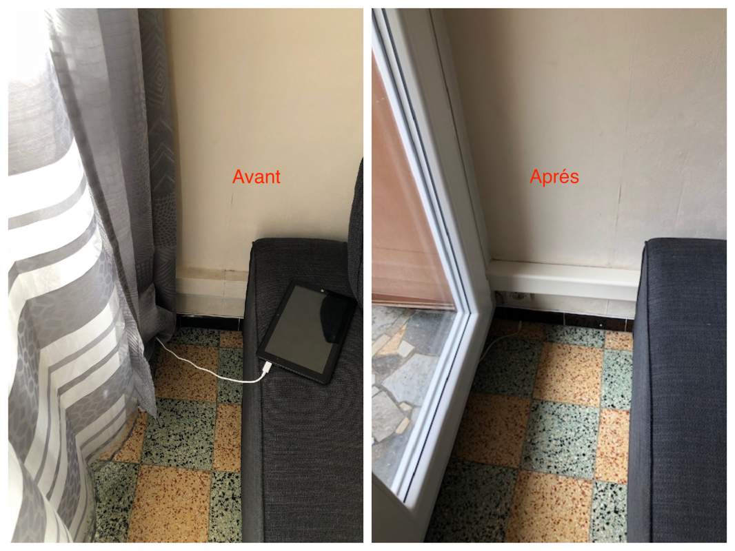 Goulotte avant / aprés 13005 Marseille Rue Fernand PAURIOL par Génération Confort