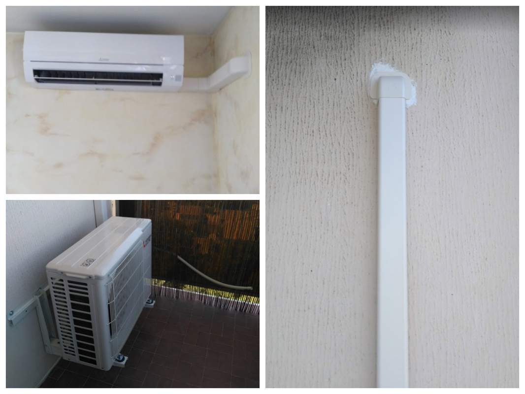 Installation complète climatisation mono-split Mitsubishi Electric gamme Compact MSZ-AP35VG MUZ-AP35VG Rue Andre Audauli 13010 Marseille par Génération Confort