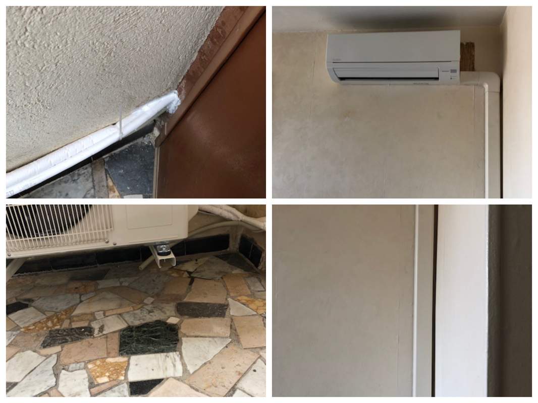 Installation complété Climatisation réversible mono- 13005 Marseille Rue Fernand PAURIOL par Génération Confortsplit MITSUBISHI ELECTRIC Essentiel R410