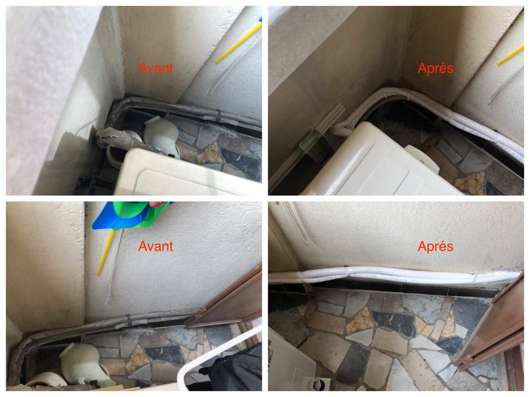 Liaison frigorifique avant /  13005 Marseille Rue Fernand PAURIOL par Génération Confort