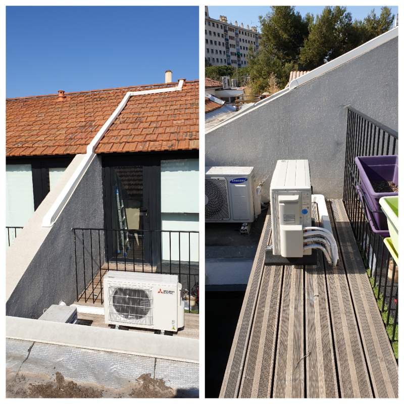 Groupe extérieur MITSUBISHI ELECTRIC gamme COMPACT