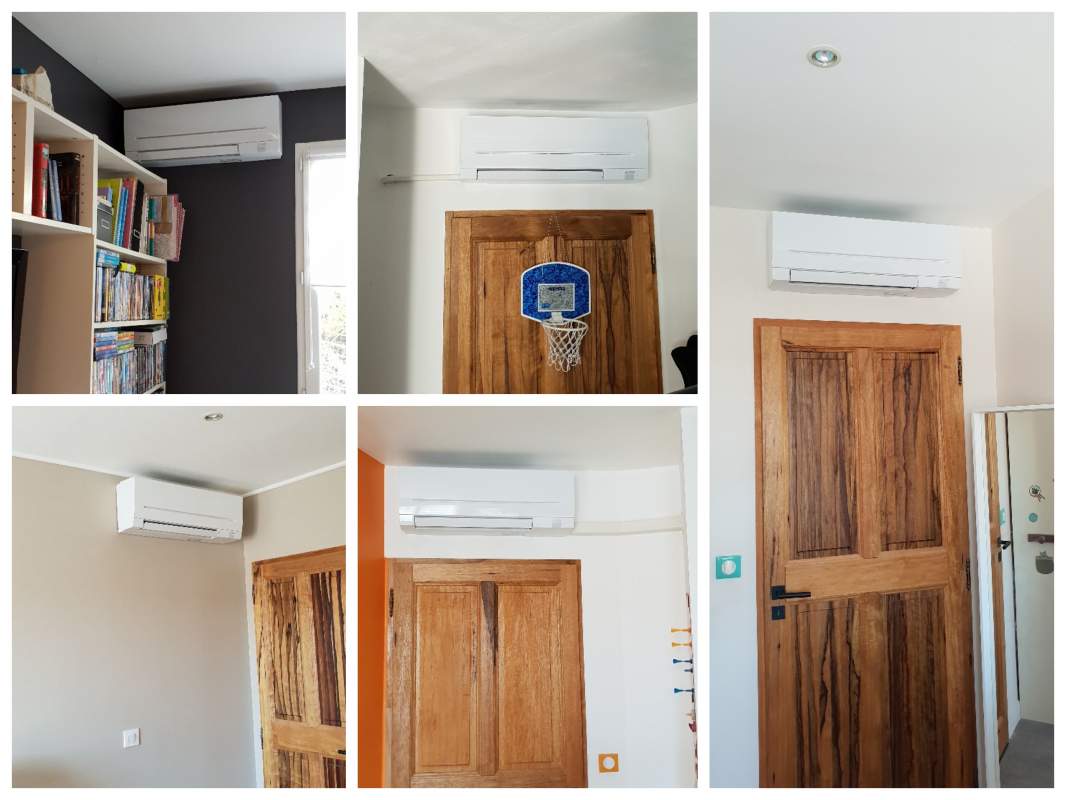 Climatisation réversible multi-split MITSUBISHI ELECTRIC gamme Compact MSZ-AP20VF