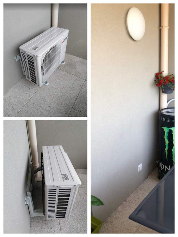 Groupe ventilateur extérieur réversiblle mono-split R32 MITSUBISHI ELECTRIC MUZ-HR35VG