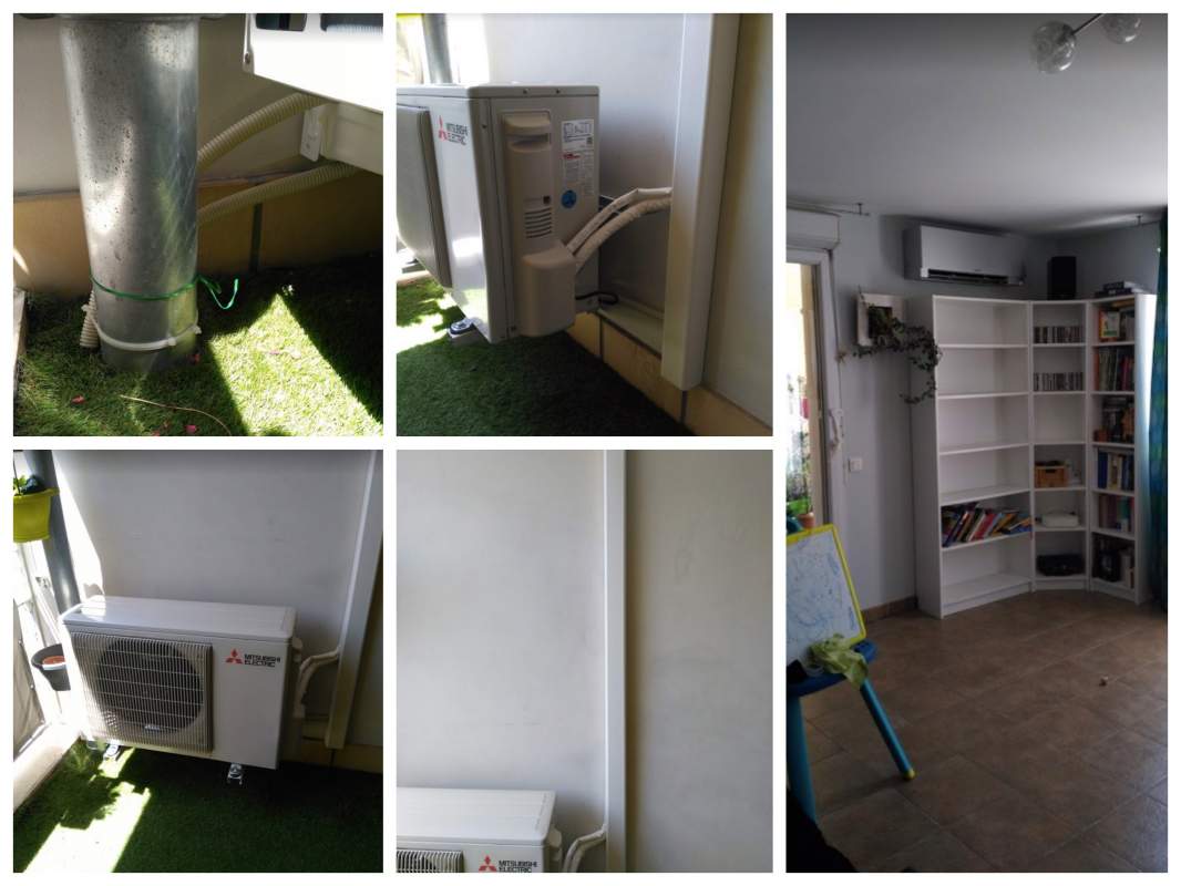 Installation complète climatisation réversible MITSUBISHI ELECTRIC gamme Design