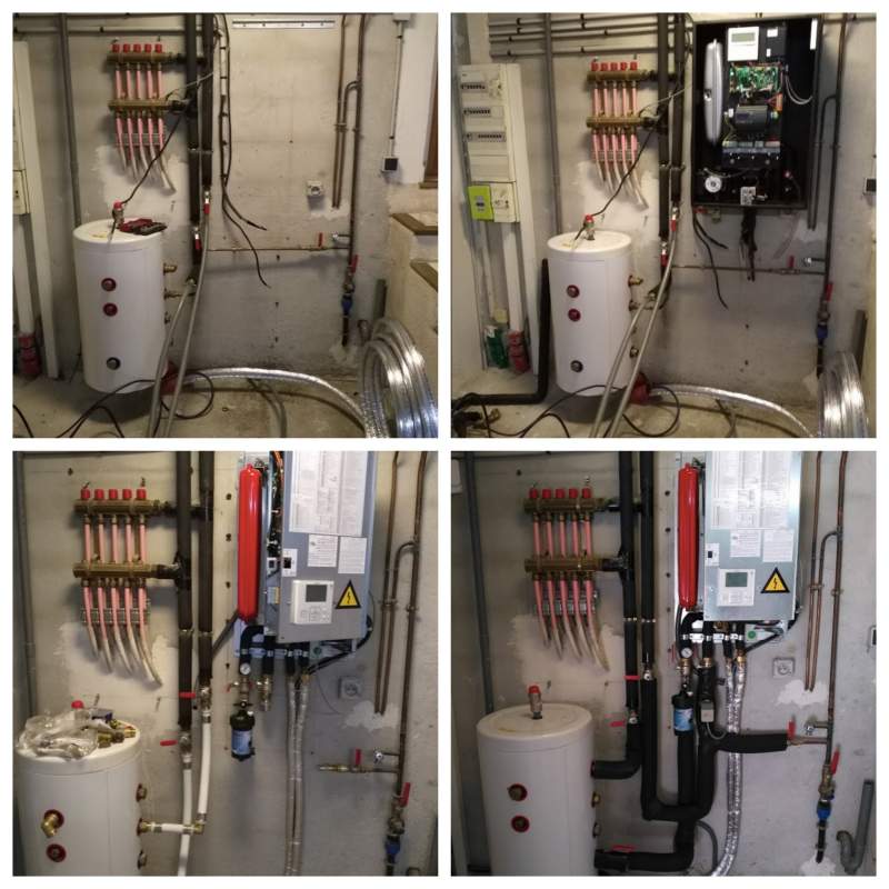 Evolution Unité intérieur PAC chauffage planché Génération Confort