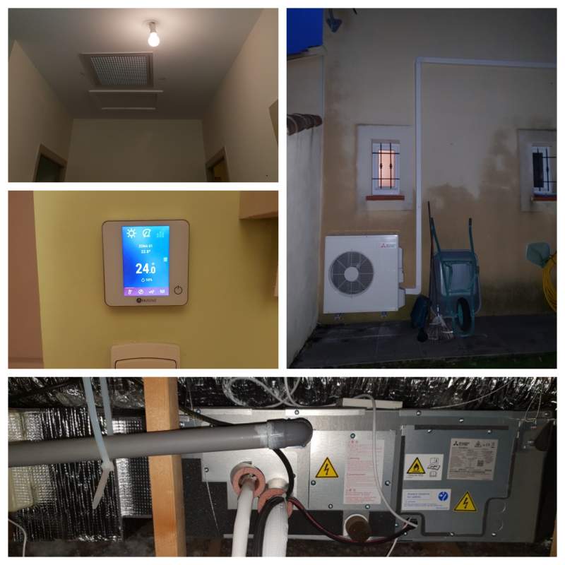 Ensemble installation gainable airzone