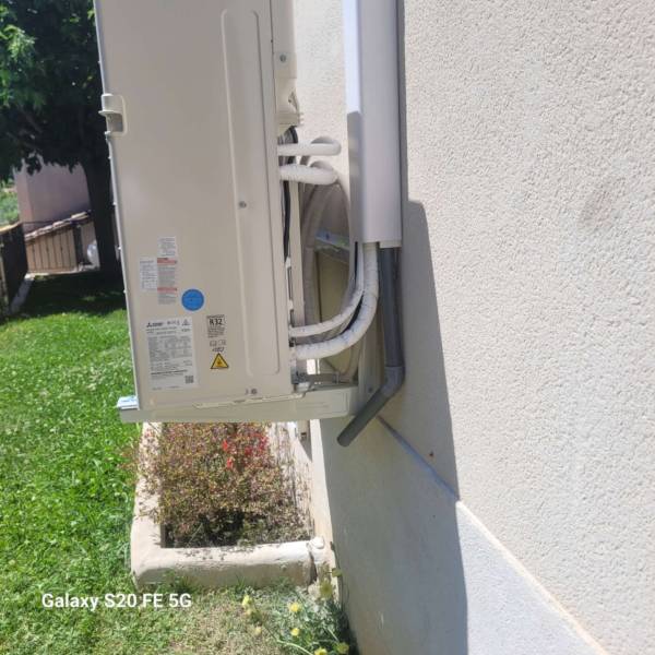 Evacuation des condensats du gainable