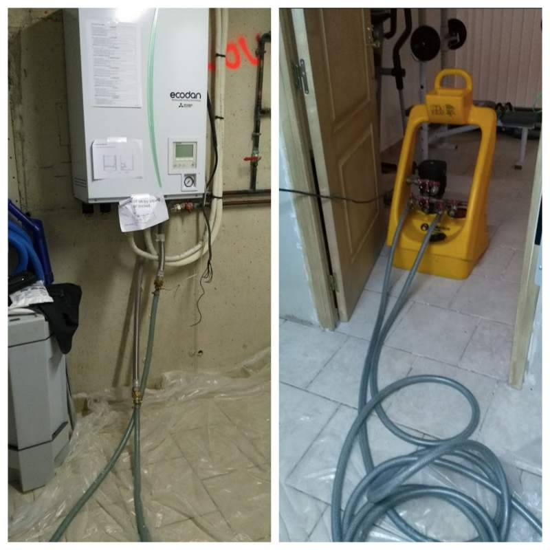 Désembouage du réseaux hydraulique de la maison