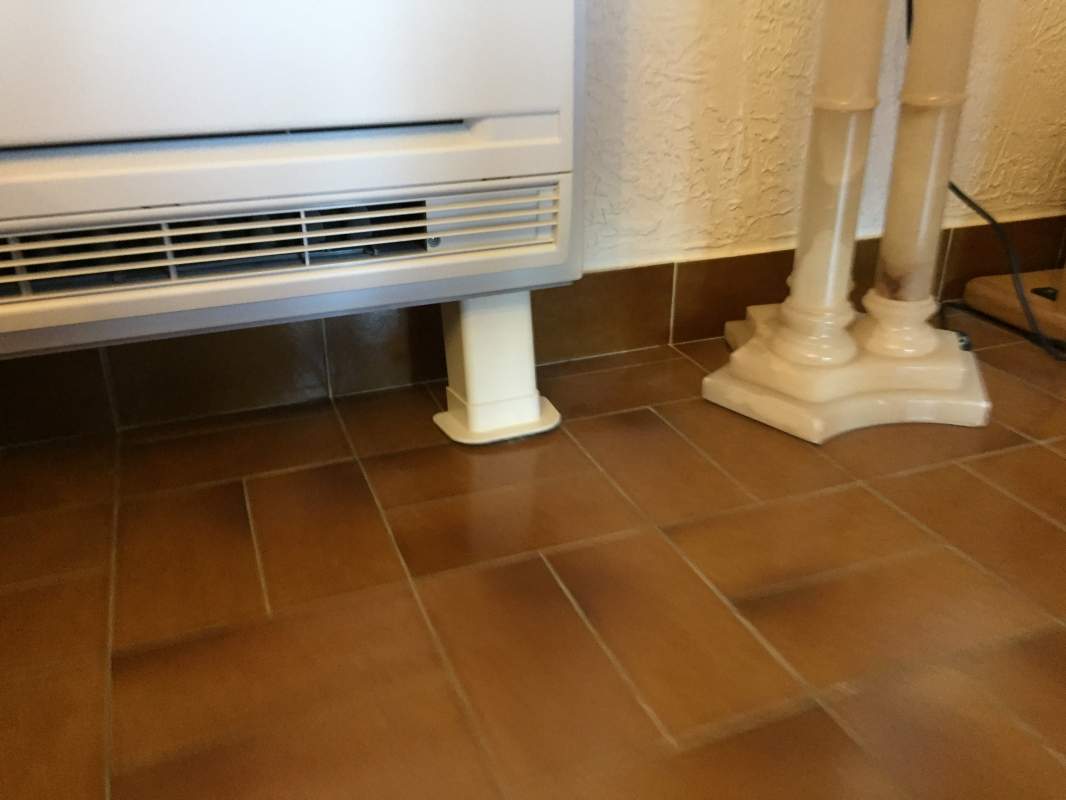 Détail d'installation goulotte Console Rhone par Génération Confort