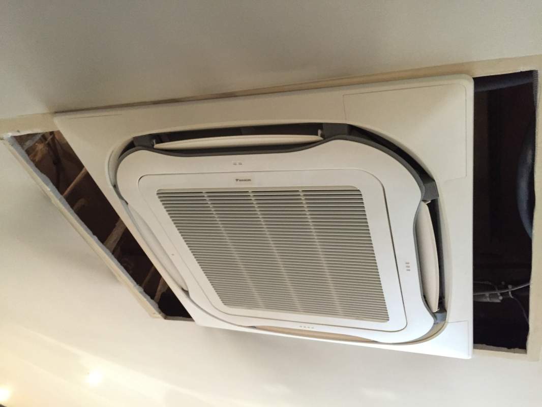 Pb raccordements cassette Daikin