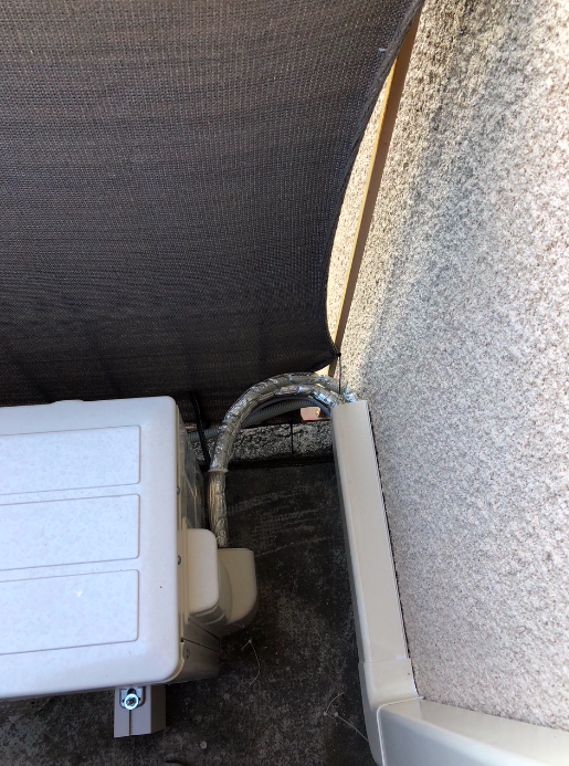 Finition discrète pompe à chaleur AIR/AIR réversible