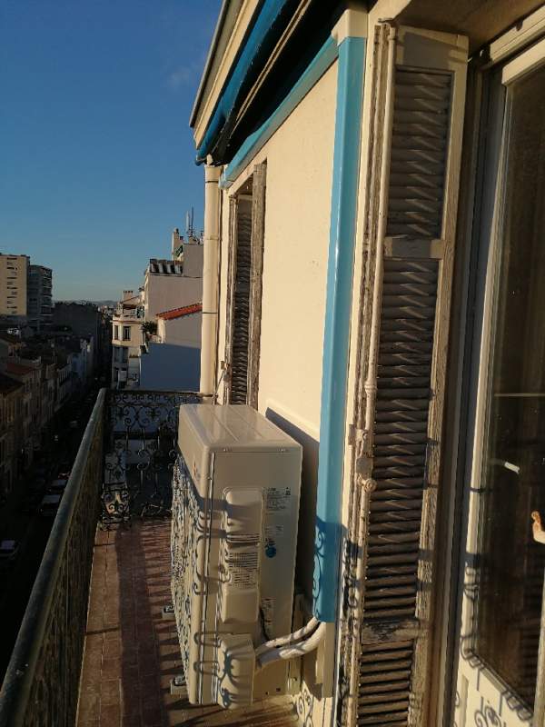 Groupe extérieur MITSUBISHI ELECTRIC SUZ M71 VA Rue d'Italie Marseille 13001 Génération Confort