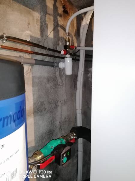 Remplacement Chaudière Fioul par POMPE A CHALEUR HITACHI à ALLAUCH Quartier La Ribassière