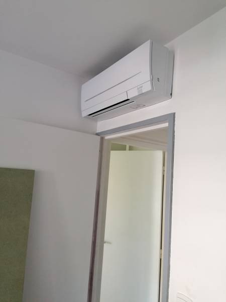 Unité chambre référence MSZ-AP15  à la Montolivet à Marseille Mitsubishi Electric par Génération Confort