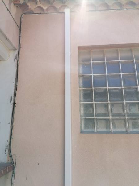 Goulotte extérieure