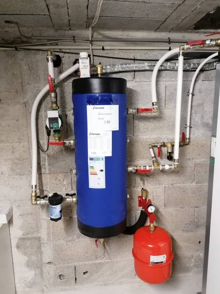 Ballon de mélange de répartition primaire et secondaire à Allauch 13190 par Génération Confort