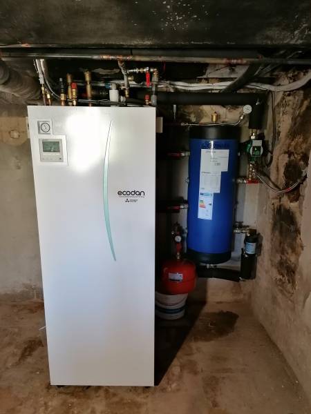 Installation unité intérieure Mitsubishi Electric ERST20D-VN6D Estaque Marseille Génération Confort