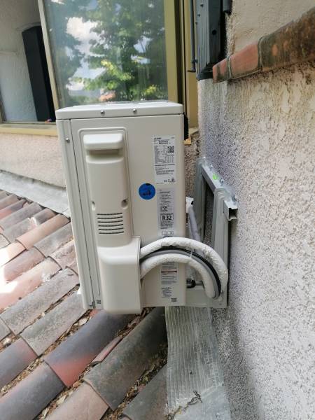 Unité extérieure gamme compact mitsubishi electric par génération confort