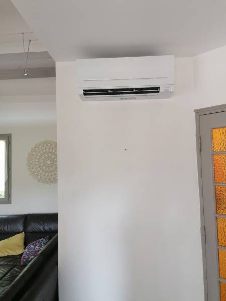 MSZ-AP42VGK pour climatiser une piece à vivre salon salle à manger Par Génération confort mitsubishi electric