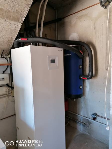Module intérieur HITACHI Combi YUTAKI 12.5kW avec ballon intégré 220L