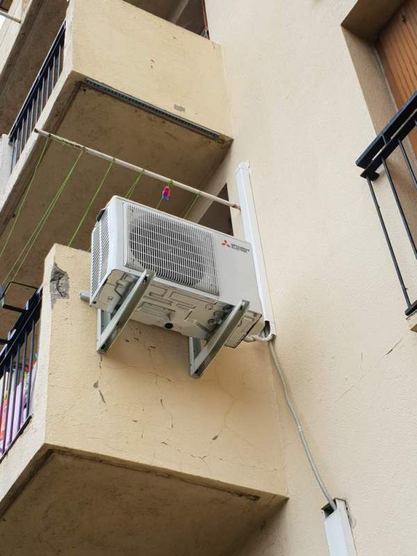 Groupe mural Mitsubishi Electric 13010 Marseille Traverse de la Mer de Dieu par Génération Confort