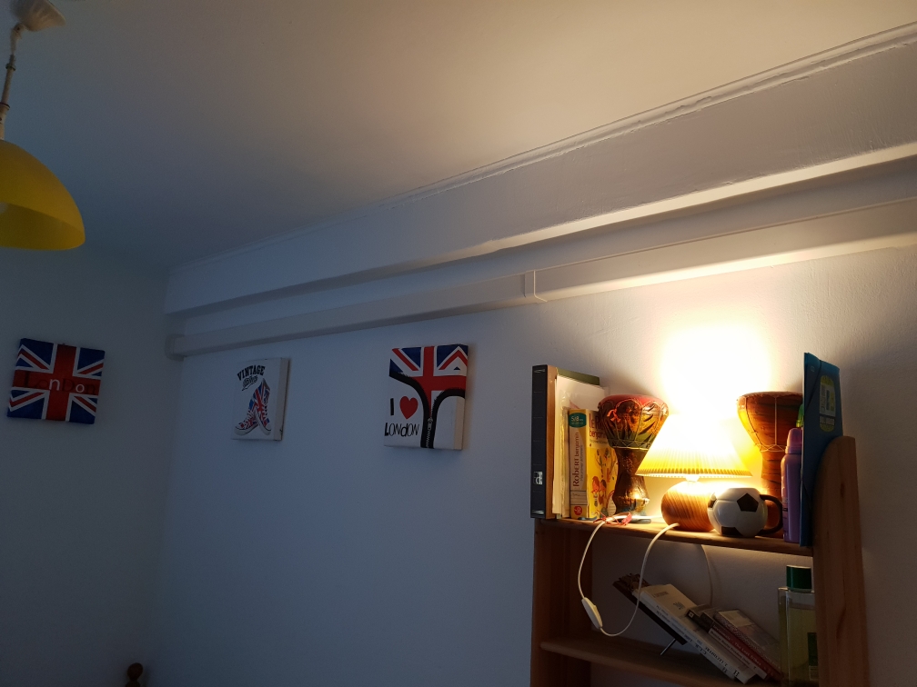 Goulotte contenant les liaisons frigorifiques, le câble, les condensas 13010 Marseille Traverse de la Mer de Dieu par Génération Confort