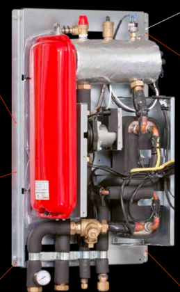 Intérieur de la pompe à chaleur YUTAKI S hitachi chauffage seul Génération Confort