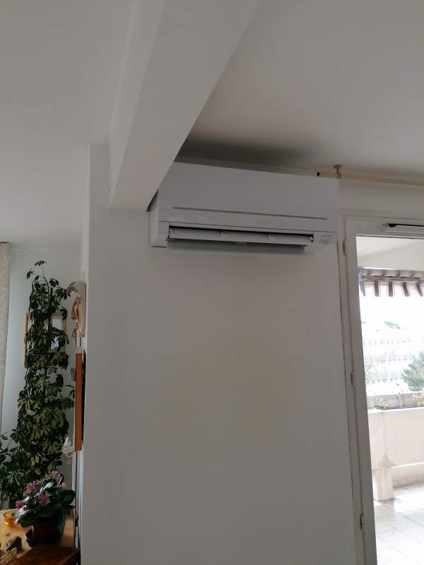 Unité intérieur mural MITSUBISHI ELECTRIC gamme Compact MSZ-AP35VG Avenue Hambourg 13008 Marseille par Génération Confort