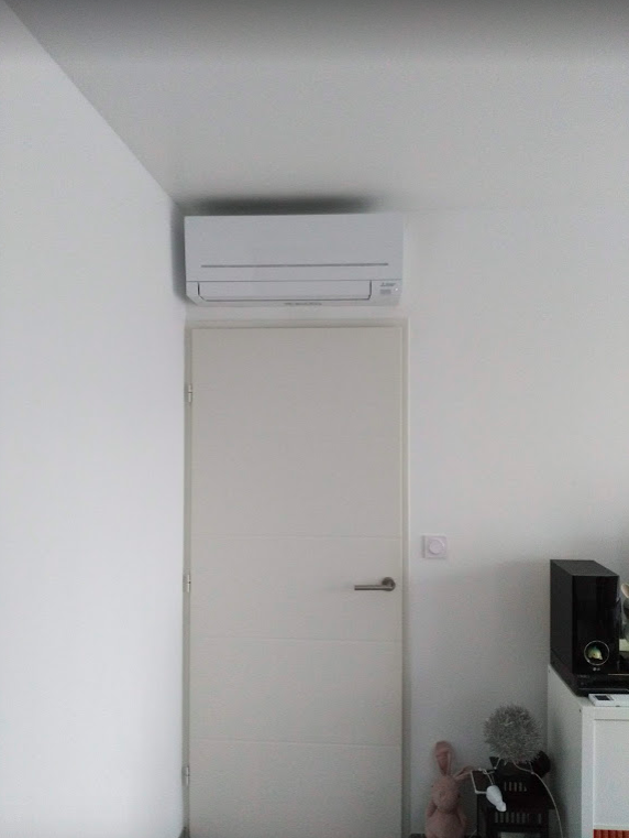Split intérieur MITSUBISHI ELECTRIC gamme Compact MSZ-AP20VF Impasse de Roux 13004 Marseille par Génération Confort