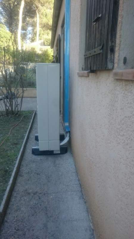 Unité de production PUHZ SHW 112 VHA à Simiane 13109 installée par Génération Confort