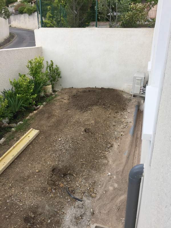 Unité extérieure vue de coté