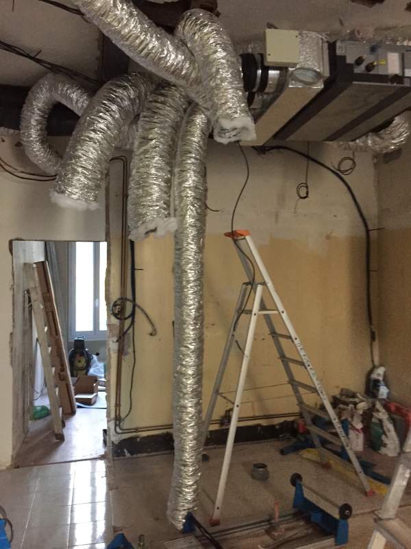 Raccordement réseau air neuf Marseille 13001 installé par Génération Confort