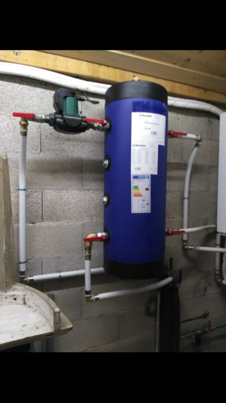 Raccordement secondaire vers plancher Allauch 13190 Génération Confort