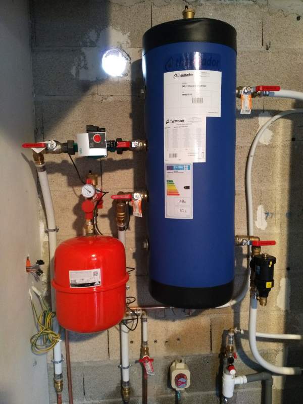 Réseau primaire et secondaire Vase expansion, circulateur, pot à boue Marseille 13013 Chemin Amphoux Génération Confort