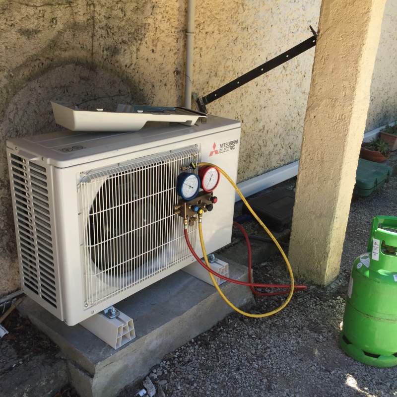 Mise en service Unité extérieure