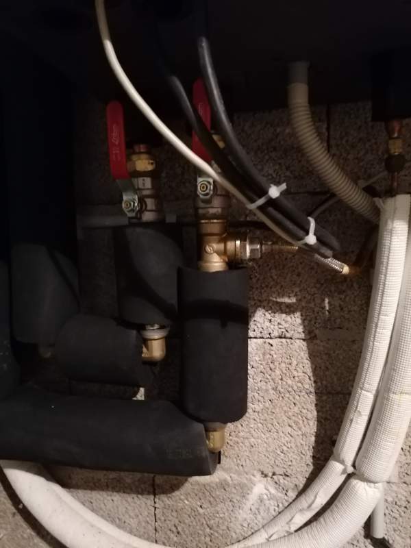 Réseau hydraulique isolé