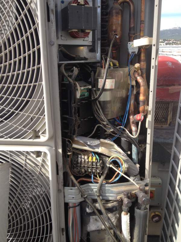 Resserage connexions électriques