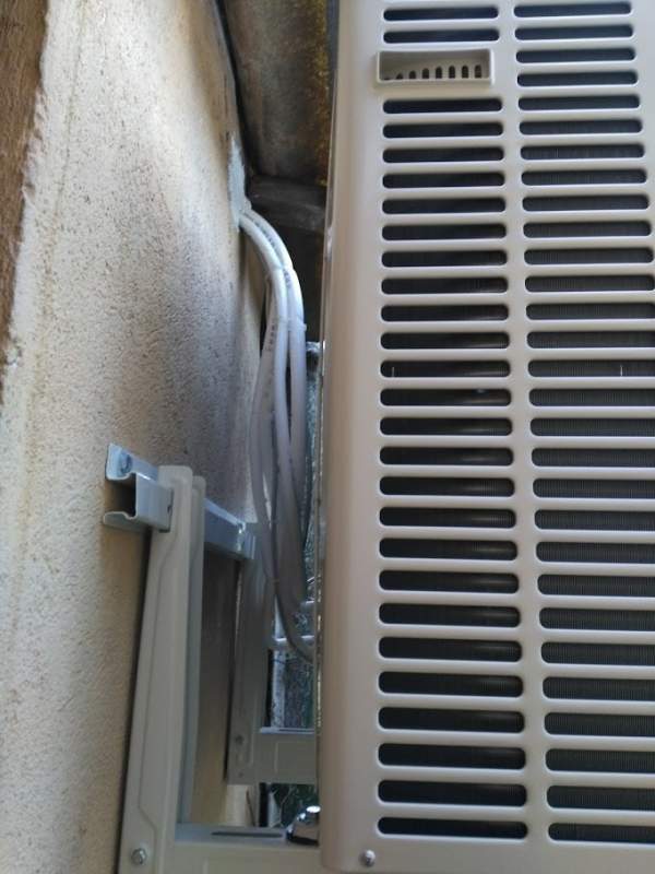 Vue arrière Groupe extérieur